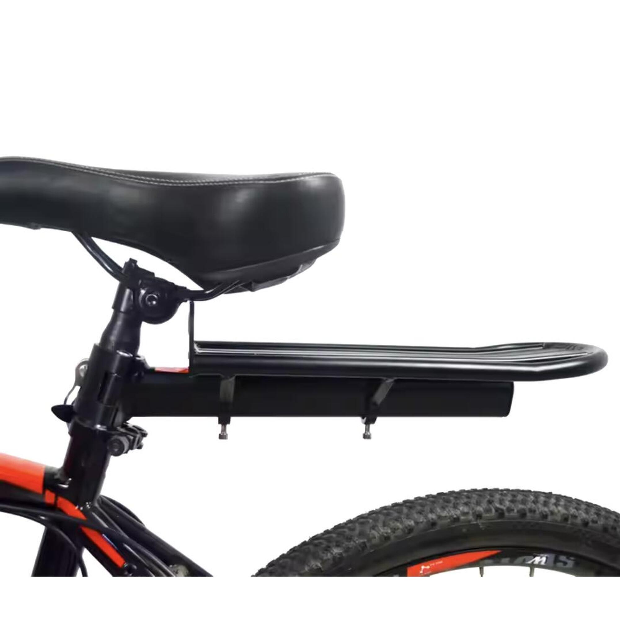 Porte-bagages VTT Fuqiduo – Réglable, Installation Rapide, Charge Max 100 Kg, Pour Vélos 24 à 29 Pouces, Aluminium Avec Réflecteur