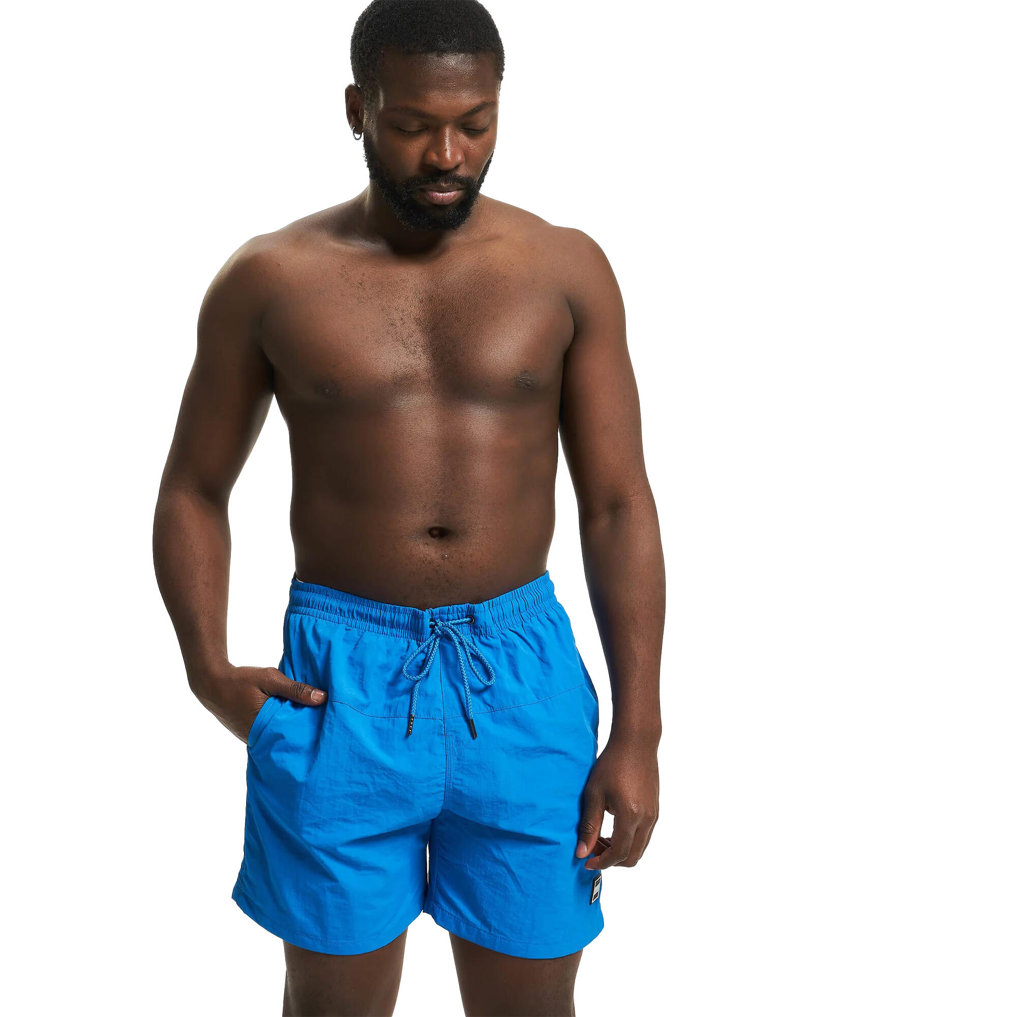Calções de banho Block para homem Cobalto Azul