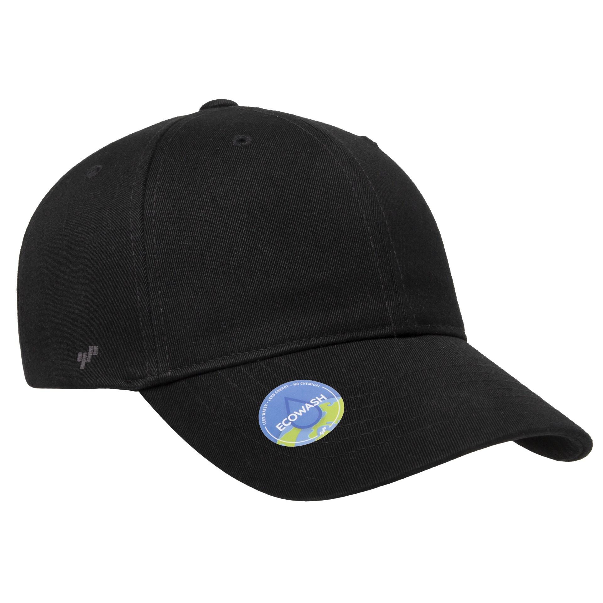 HerrenDamen Unisex Kappe "EcoWash Dad" Damen und Herren Schwarz 4/4