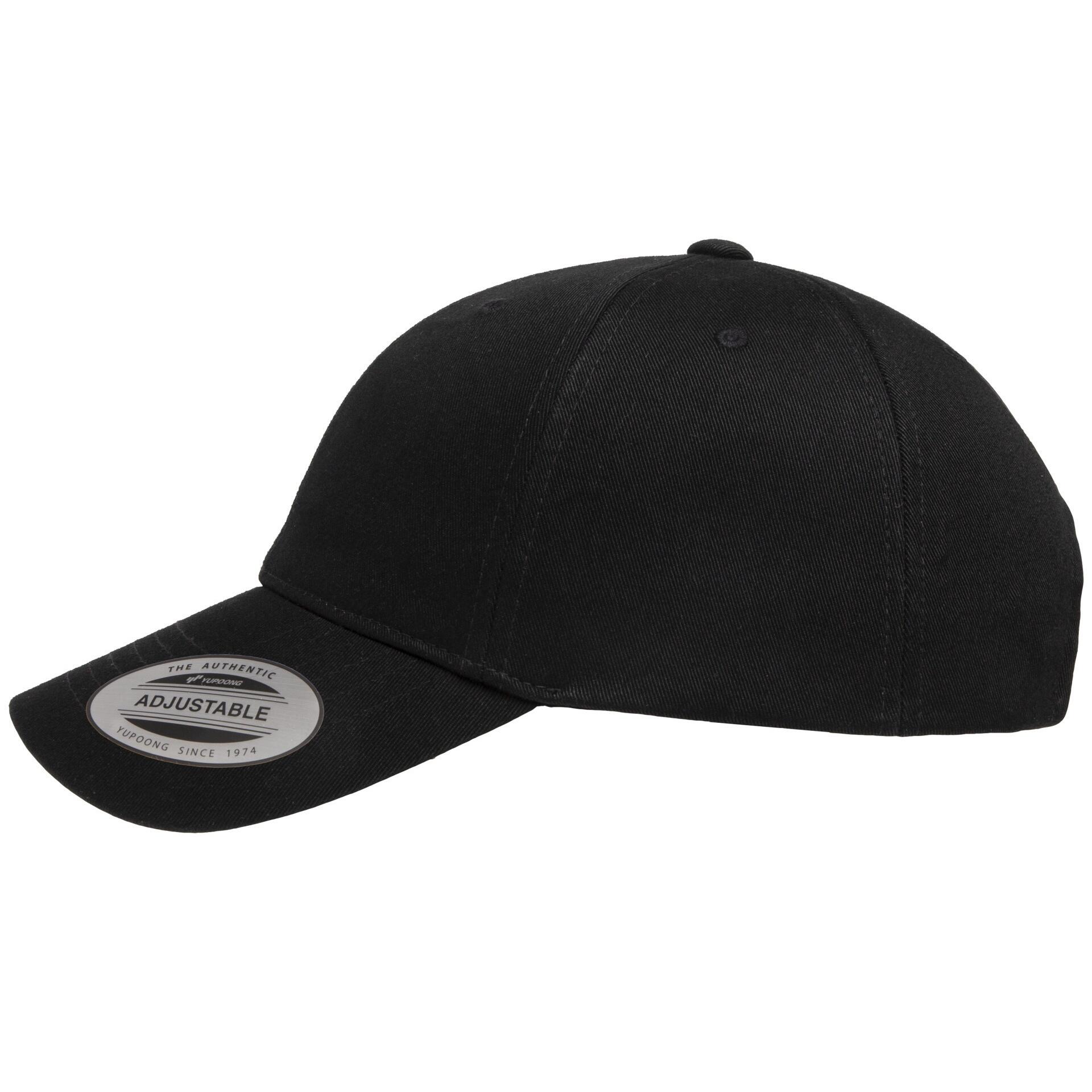 HerrenDamen Unisex Kappe "EcoWash Dad" Damen und Herren Schwarz 3/4