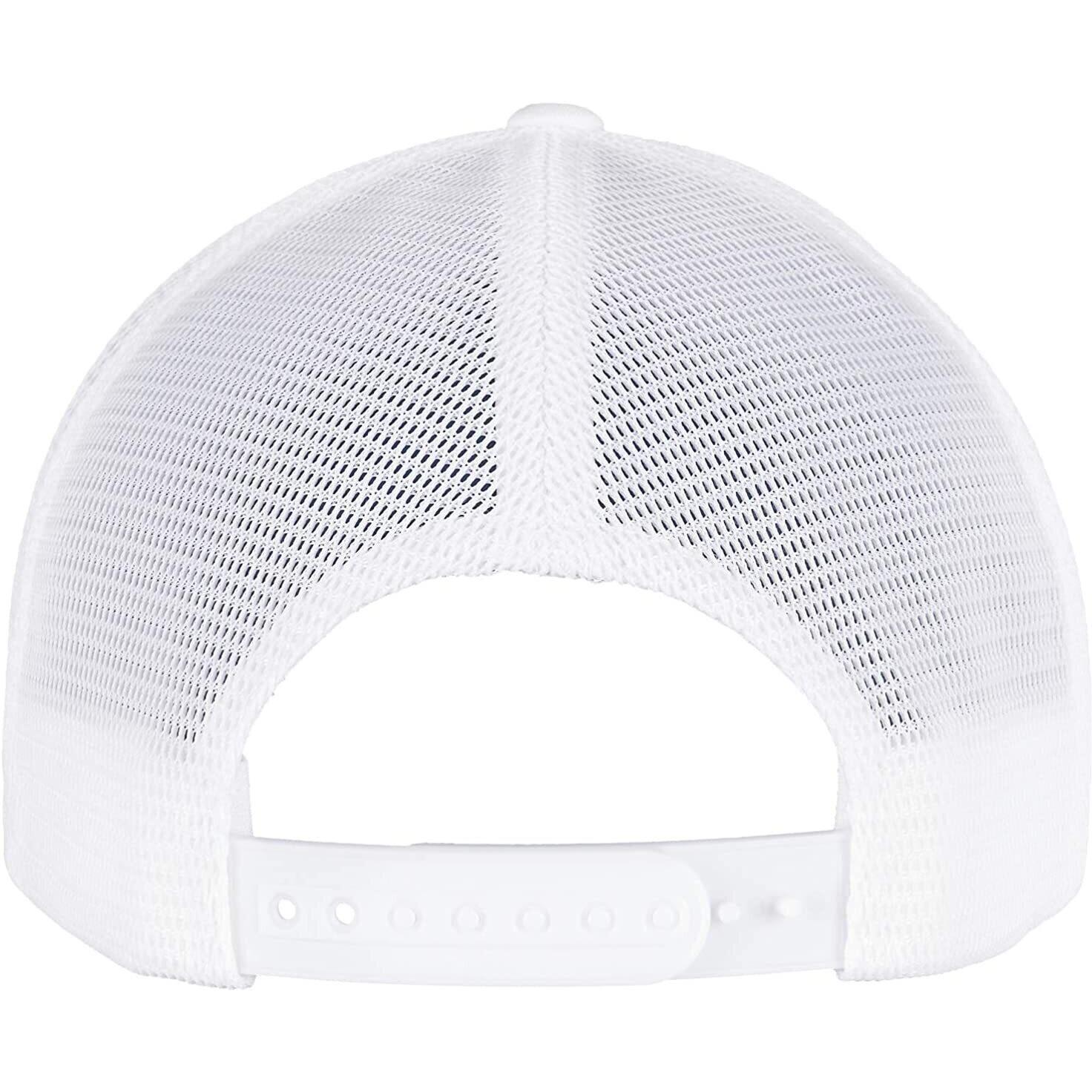 Unisex Adult Omnimesh Mesh Cap (White) 2/3