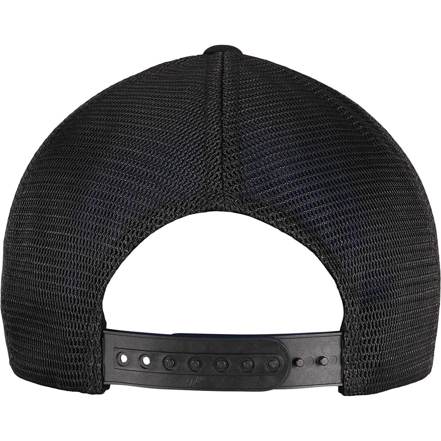 Unisex Adult 110 Mesh Trucker Cap (Black) 2/4