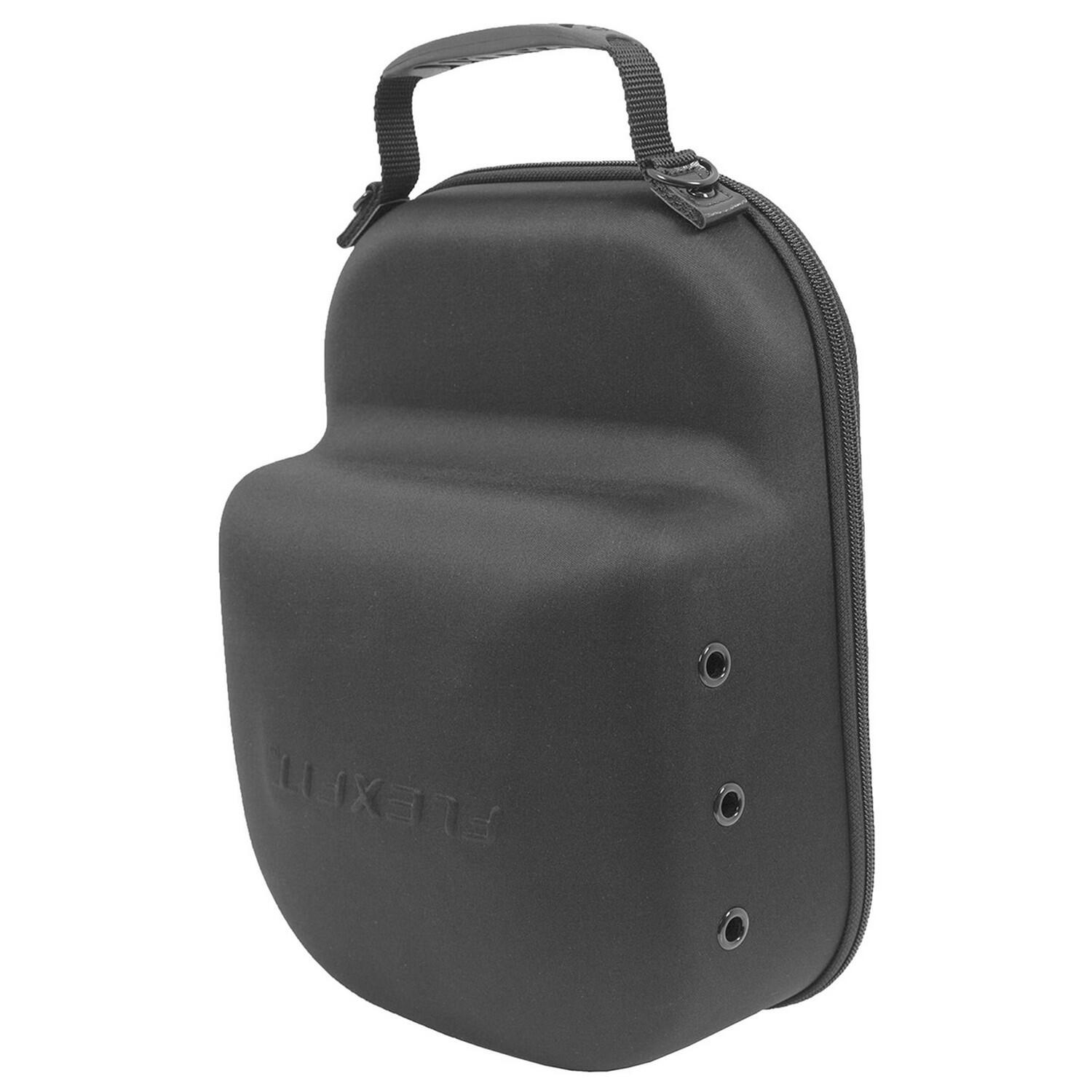 Huttasche "FF011", Logo Damen und Herren Schwarz 3/4