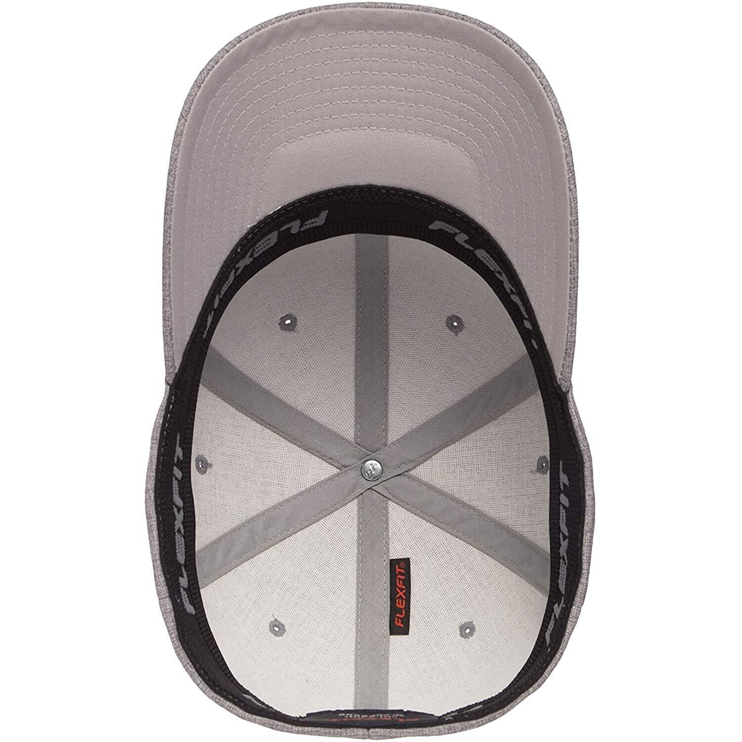 Unisex Adult Heatherlight Cap (Grey Melange) 4/4