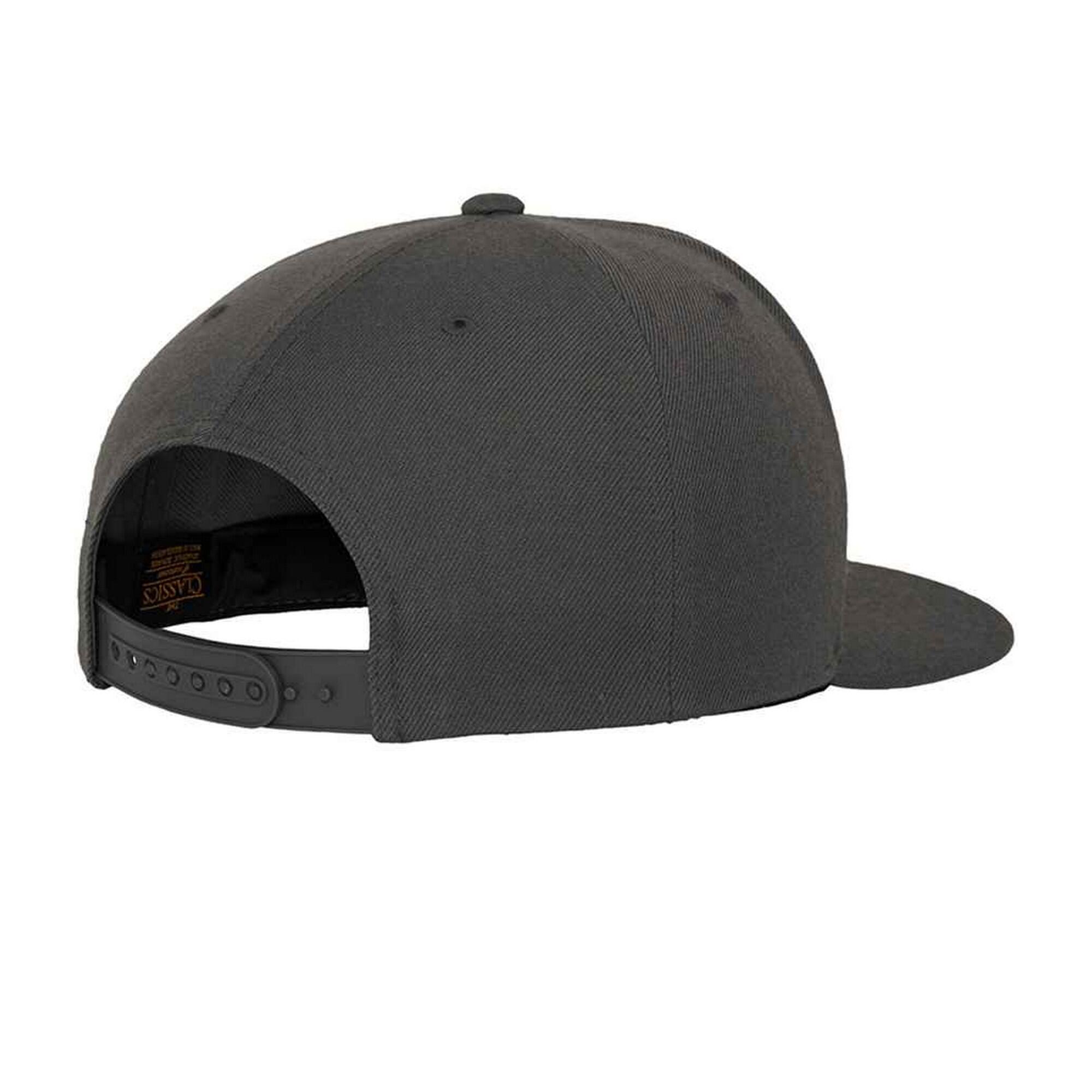 "Classic" Snapback Mütze für Herren Dunkelgrau/Dunkelgrau 2/3