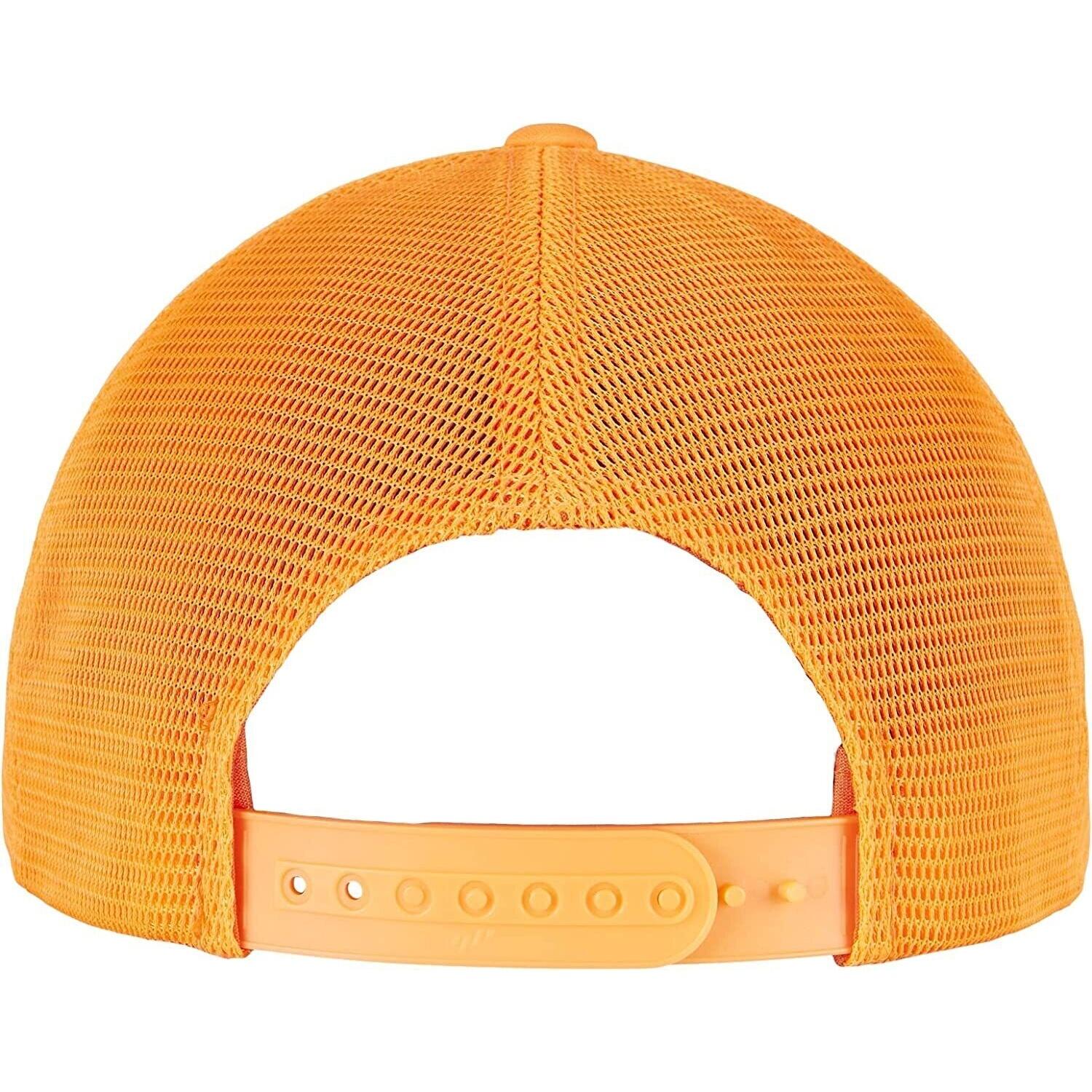 Cap Adulto Unisex Flexfit Omnimesh Arancione Fluo 2/3