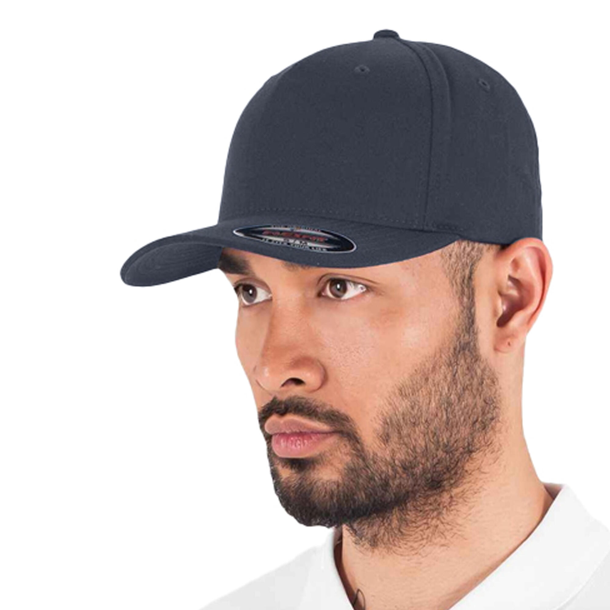 Unisex 5 Panel Cap (Greyish Navy) 2/3