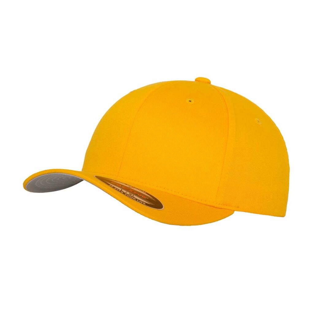 FLEXFIT Wooly Combed Cap (Gold/Silver)