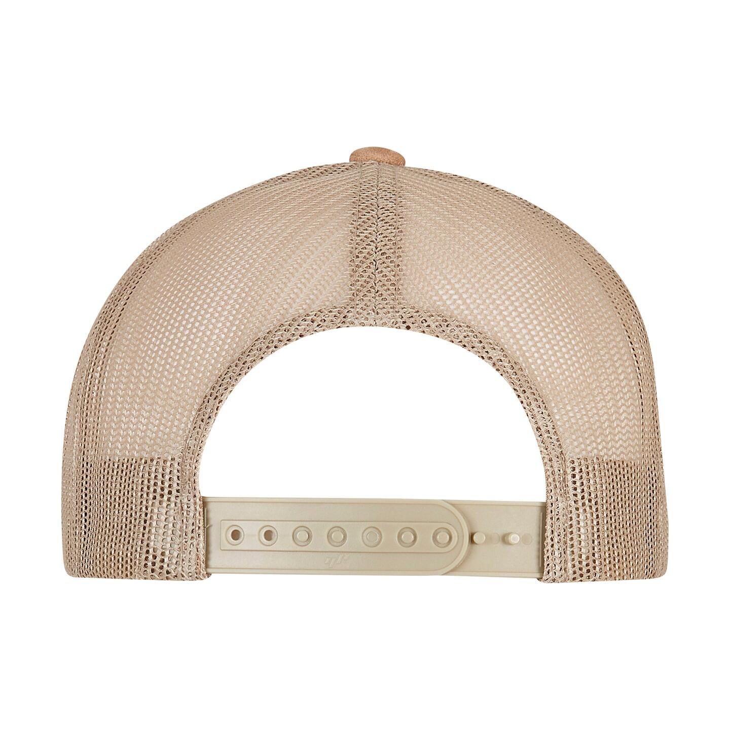 Unisex Adult Trucker Cap (Khaki) 2/4