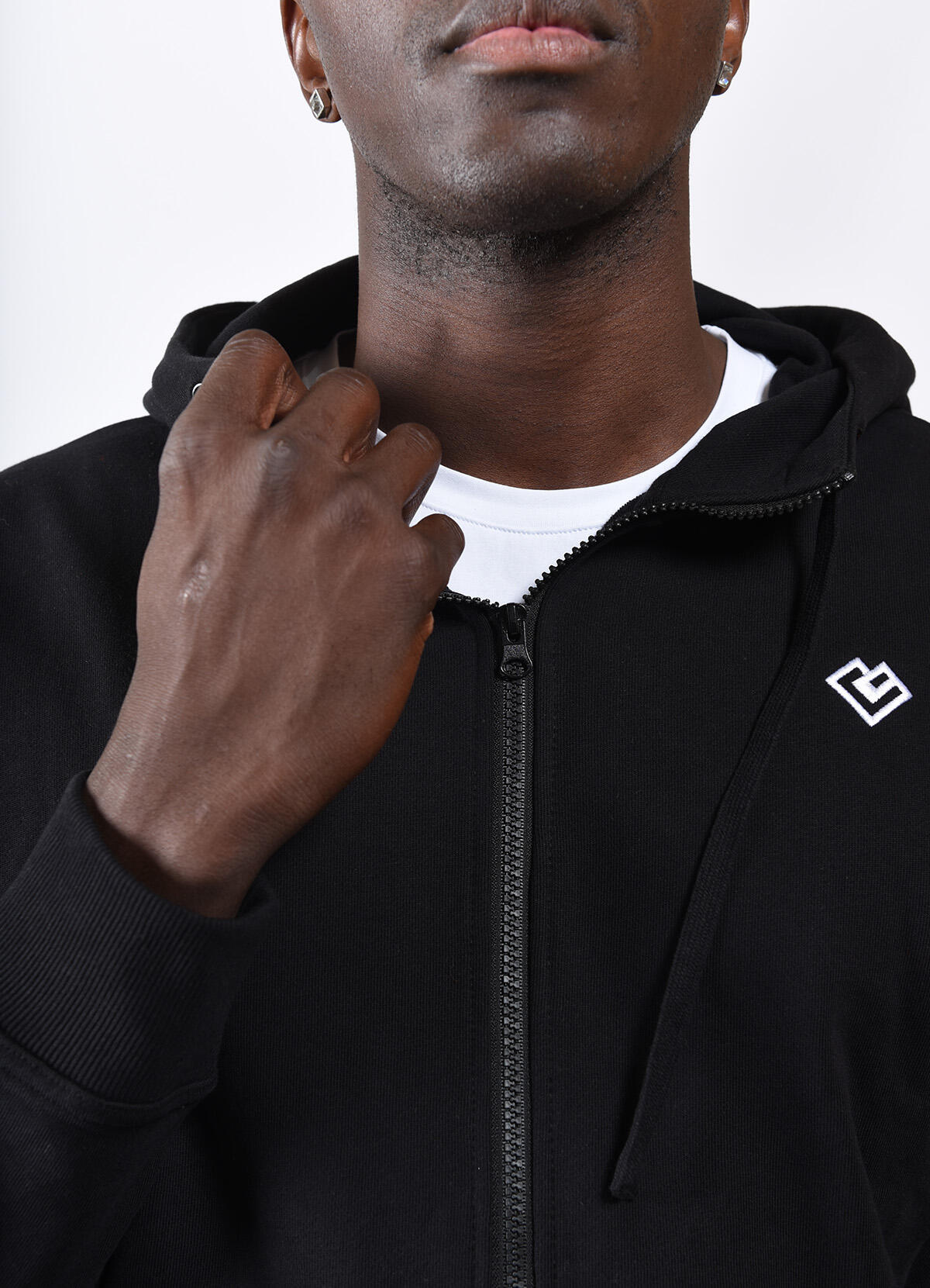 Essence "Hoodie" Felpa con zip e cappuccio da uomo Loven 2/2
