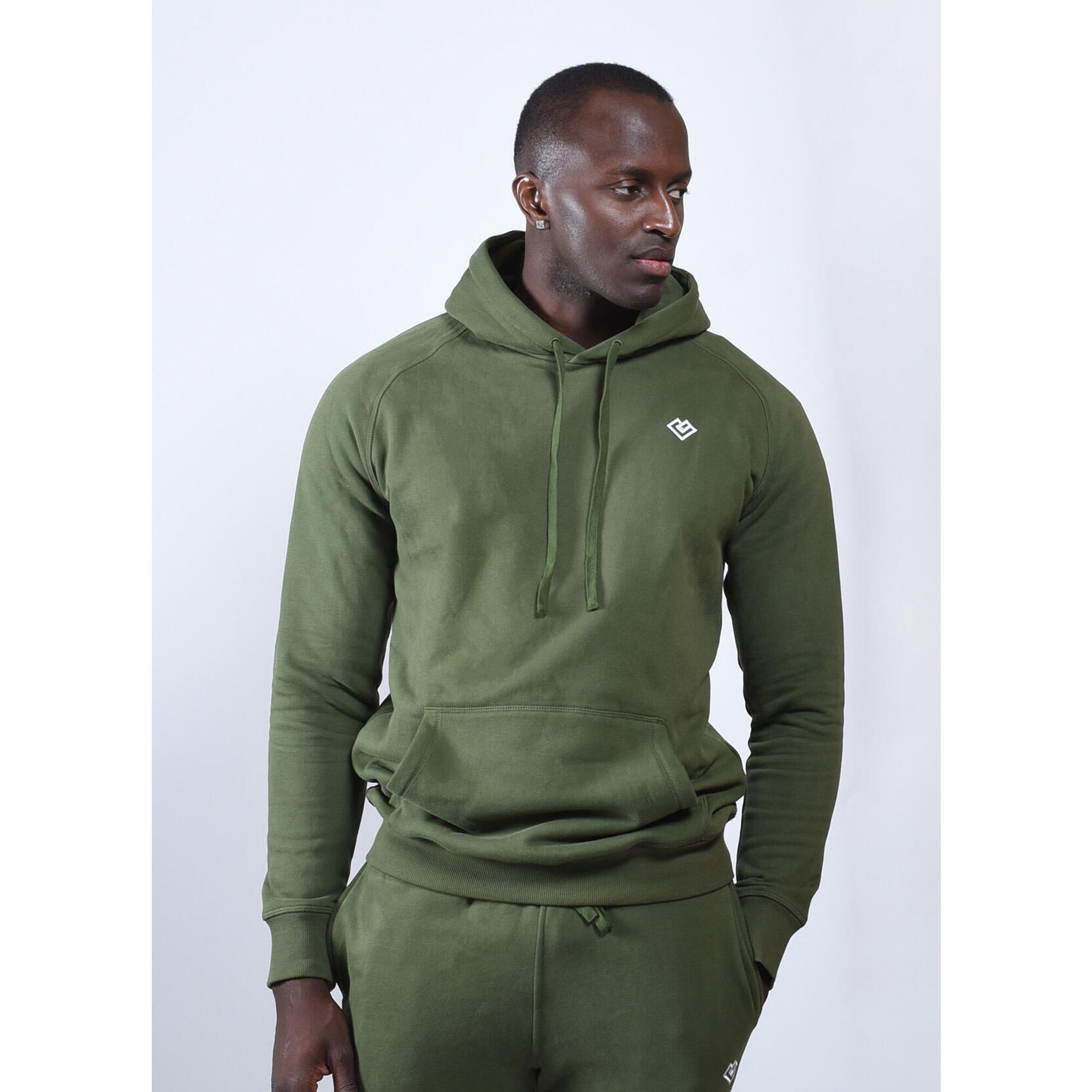 Gladiatorfit - Essence "hoodie" Sweat-shirt Pull À Capuche Homme Loven - Sweat-shirt - Vert - 42 M/l - Decathlon