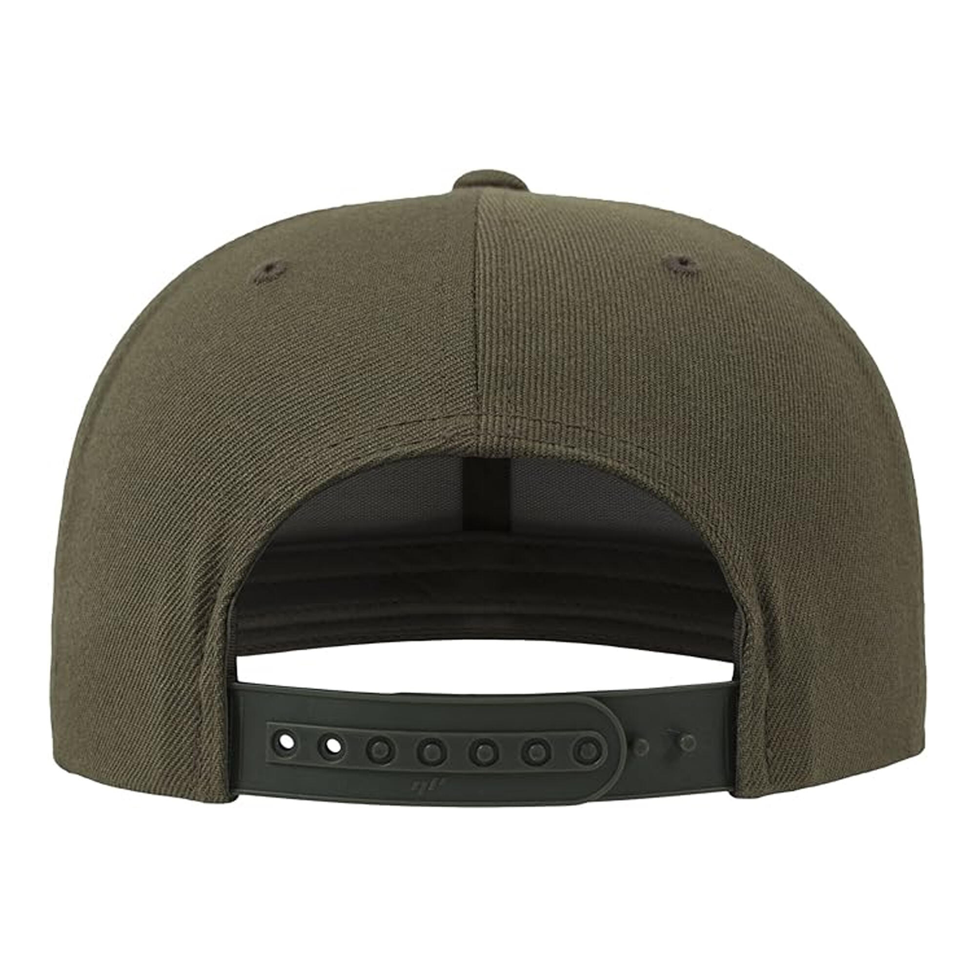 Camo Visor Snapback Cap (Pack of 2) (Olive Camo) 2/3