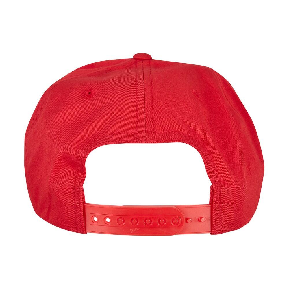 Unisex Adult Classic Poplin Golf Cap (Red) 2/4
