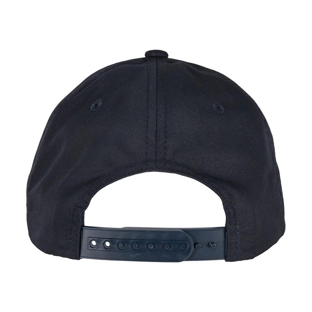 Unisex Adult Twill Snapback Cap (Navy) 2/4