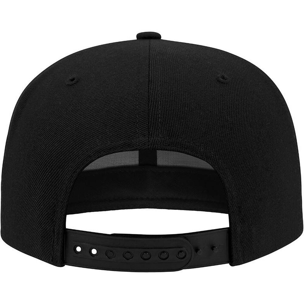 MetallEffekt Schirm Snapback Kappe Damen und Herren Silber 2/3