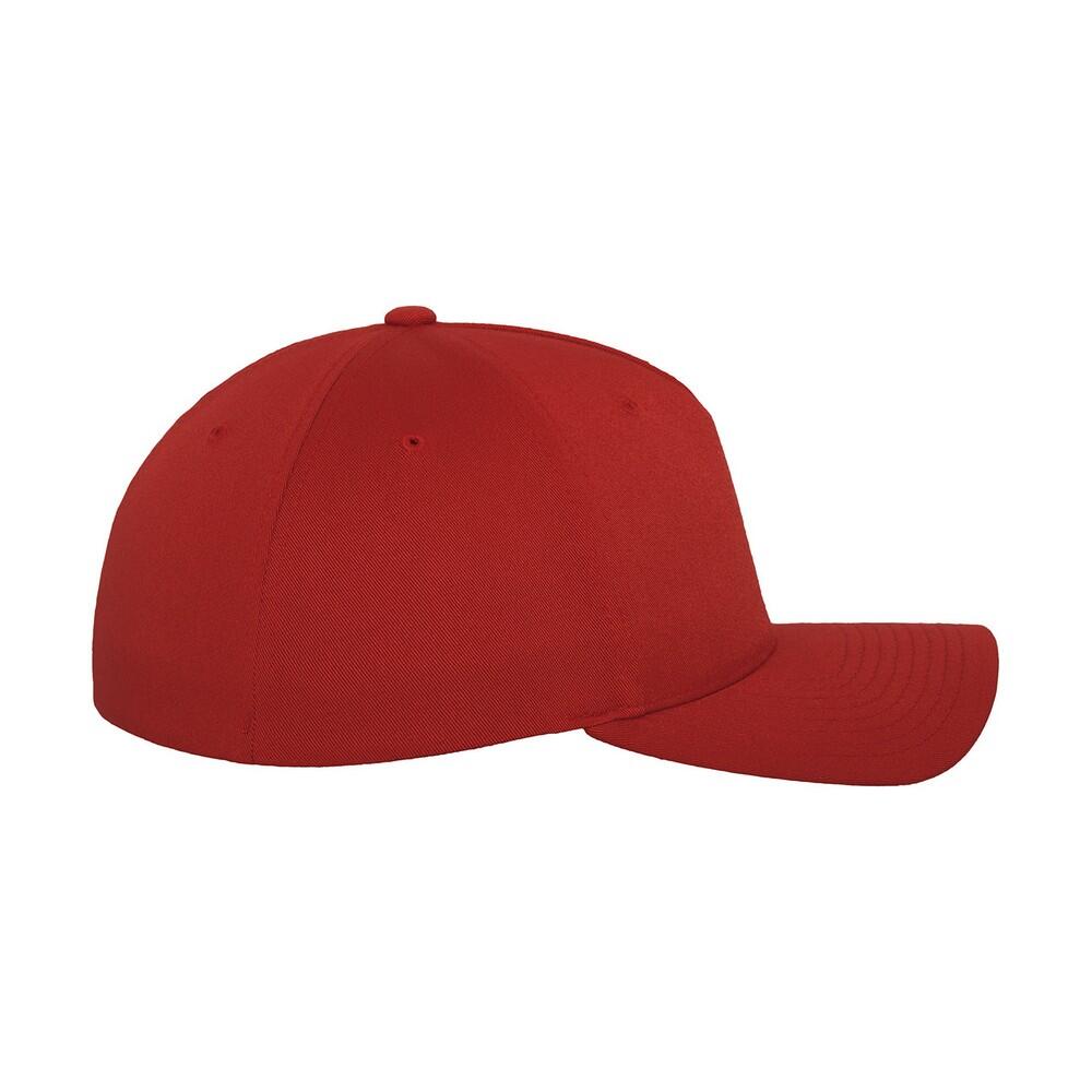 Kappe 5 Segmente für HerrenDamen Unisex Damen und Herren Rot 3/4