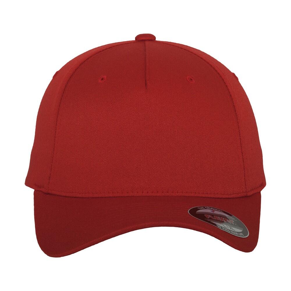 Kappe 5 Segmente für HerrenDamen Unisex Damen und Herren Rot 4/4