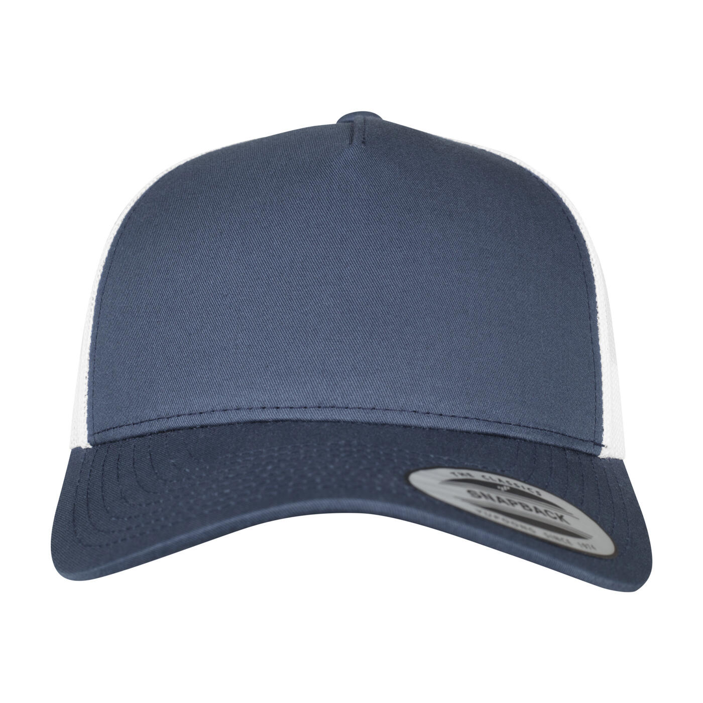 Trucker Cap 5 Segmente für HerrenDamen Unisex Damen und Herren Marineblau/Weiß 4/4