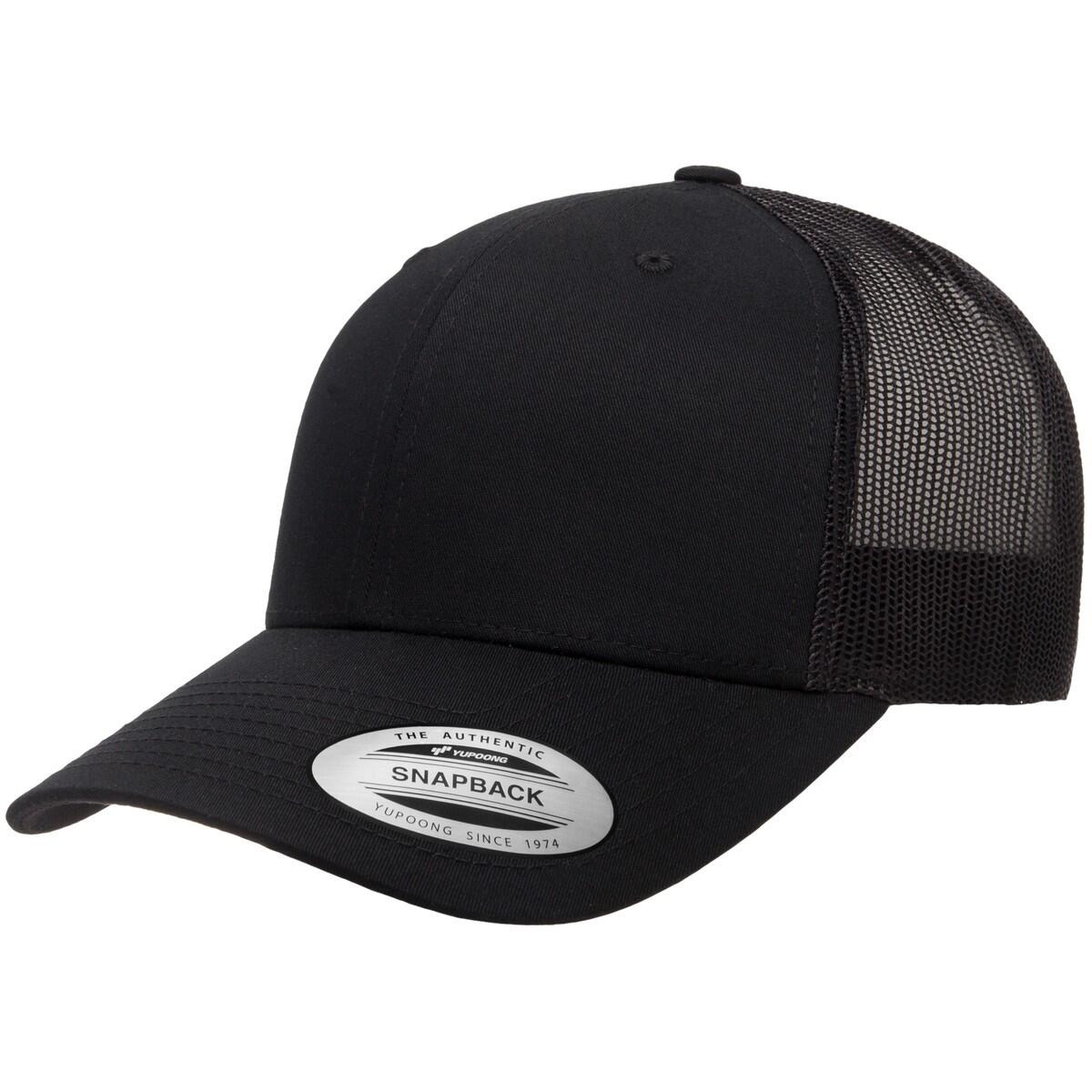 Retro Trucker Cap (Black/Multicam) 3/5