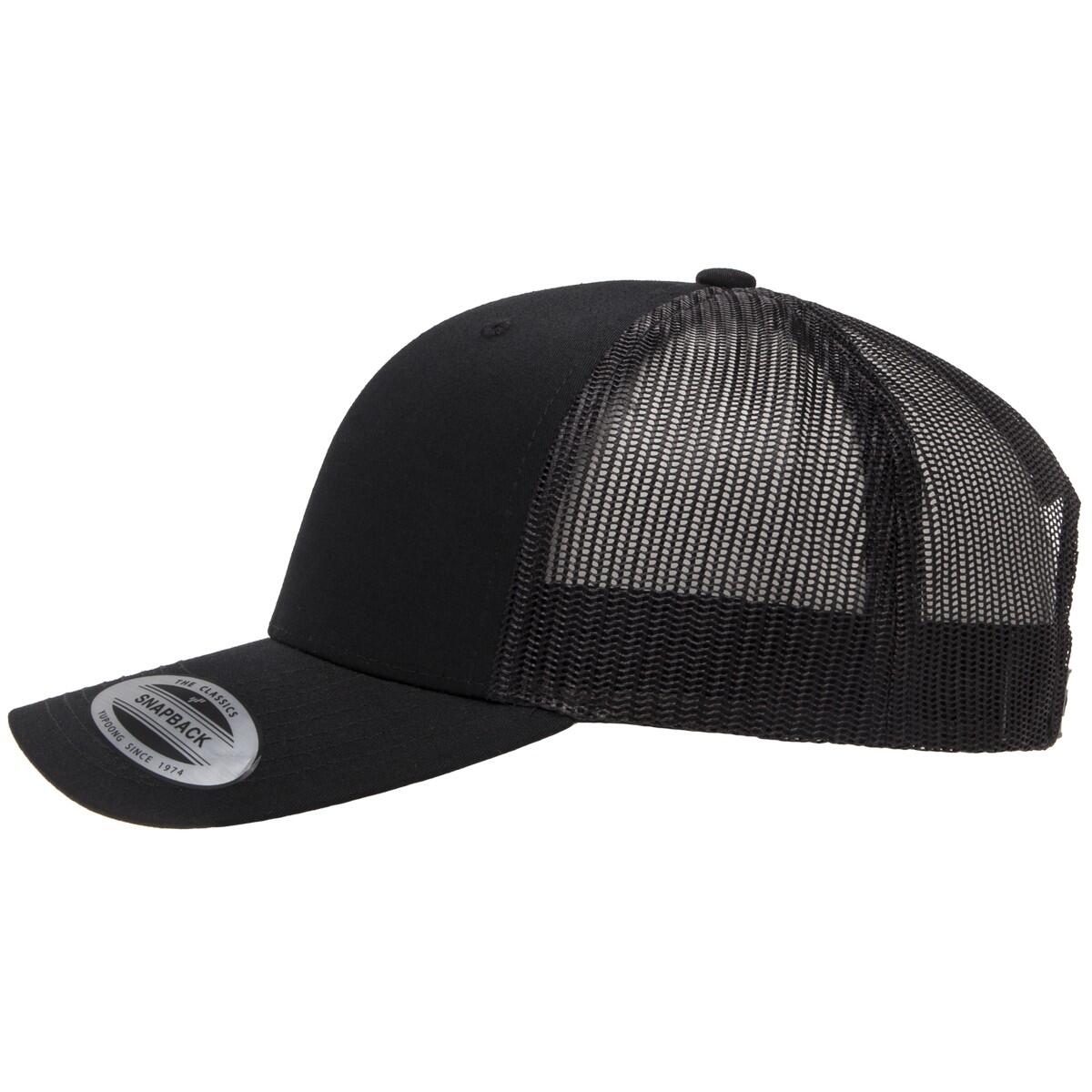 Retro Trucker Cap (Black/Multicam) 4/5
