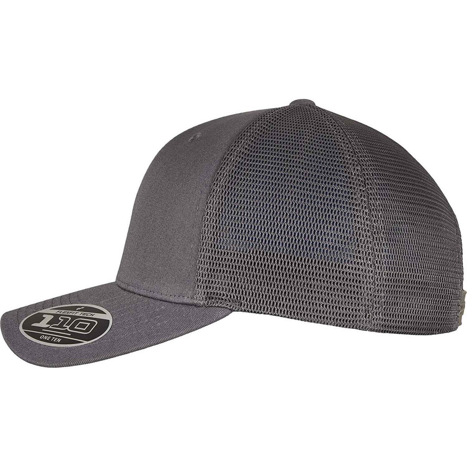 Unisex Adult 110 Mesh Trucker Cap (Charcoal) 3/3