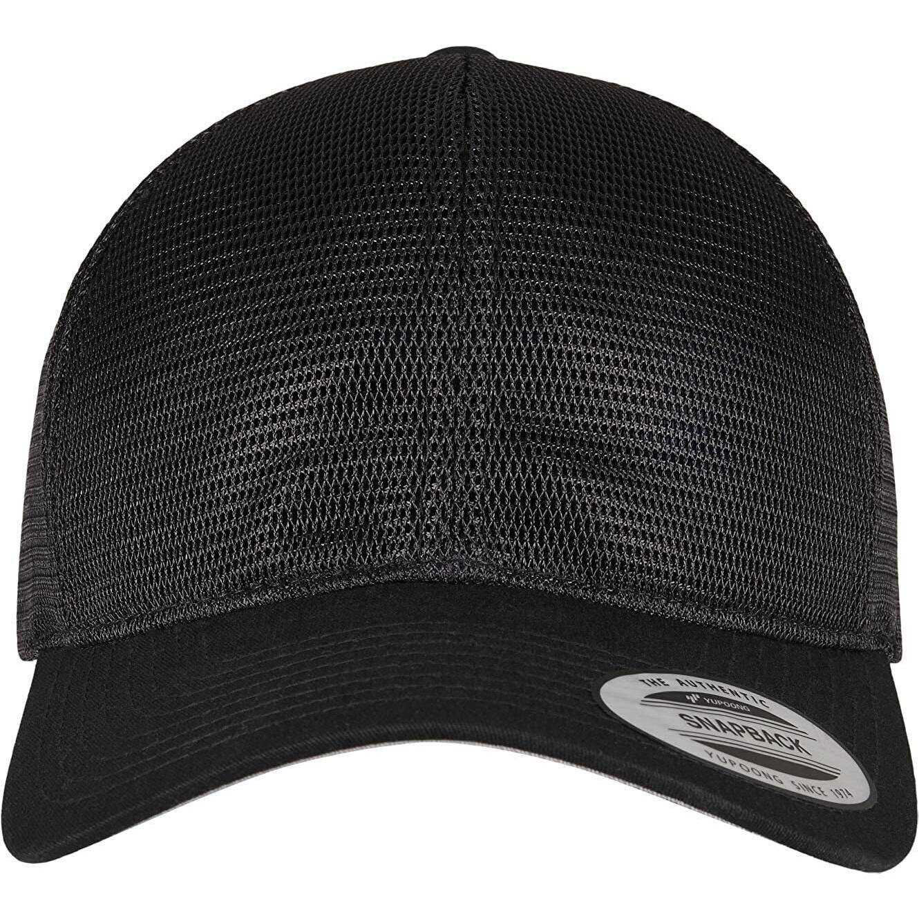 Unisex Adult Omnimesh Mesh Cap (Black) 4/4