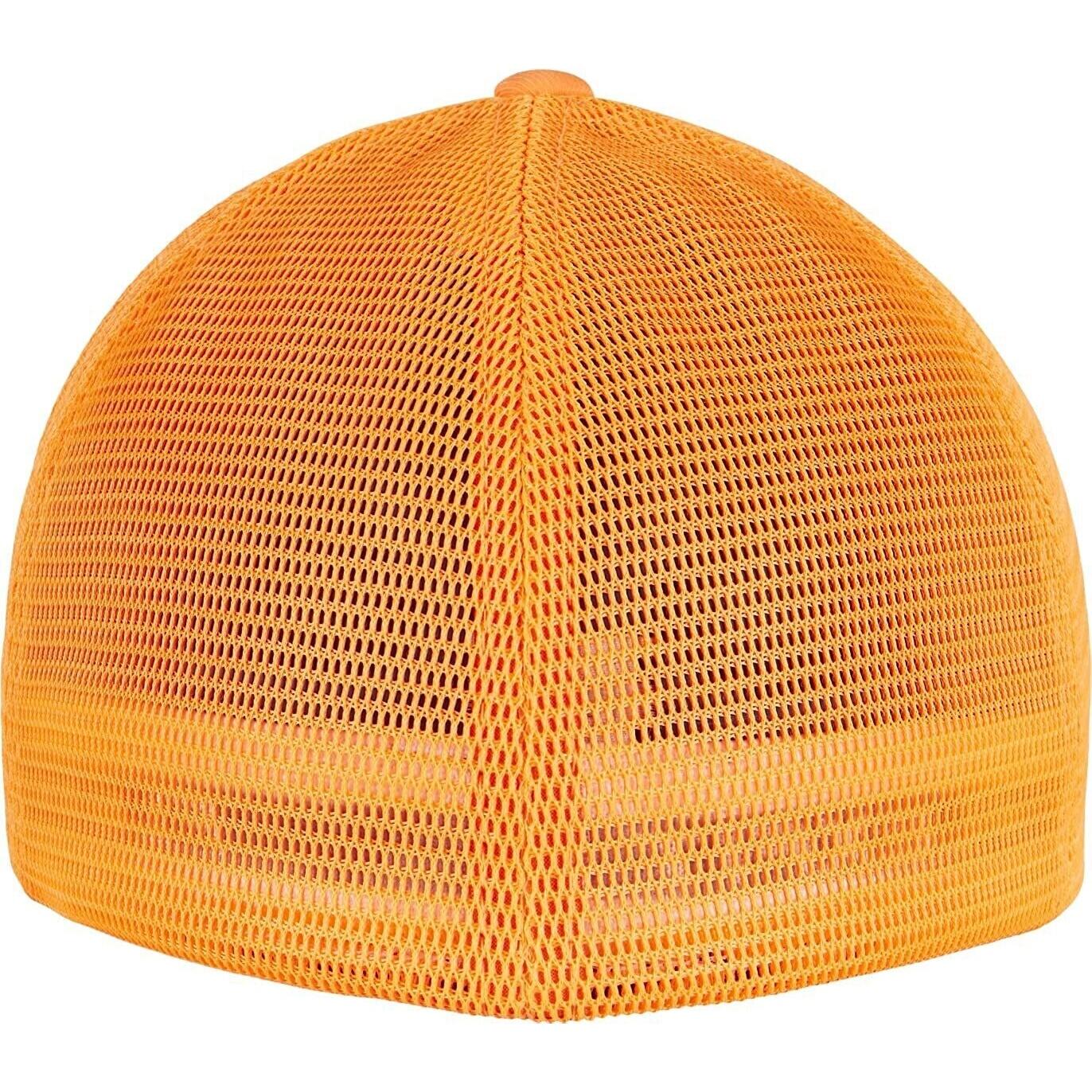 Unisex Adult 360 Omnimesh Mesh Cap (Neon Orange) 2/3