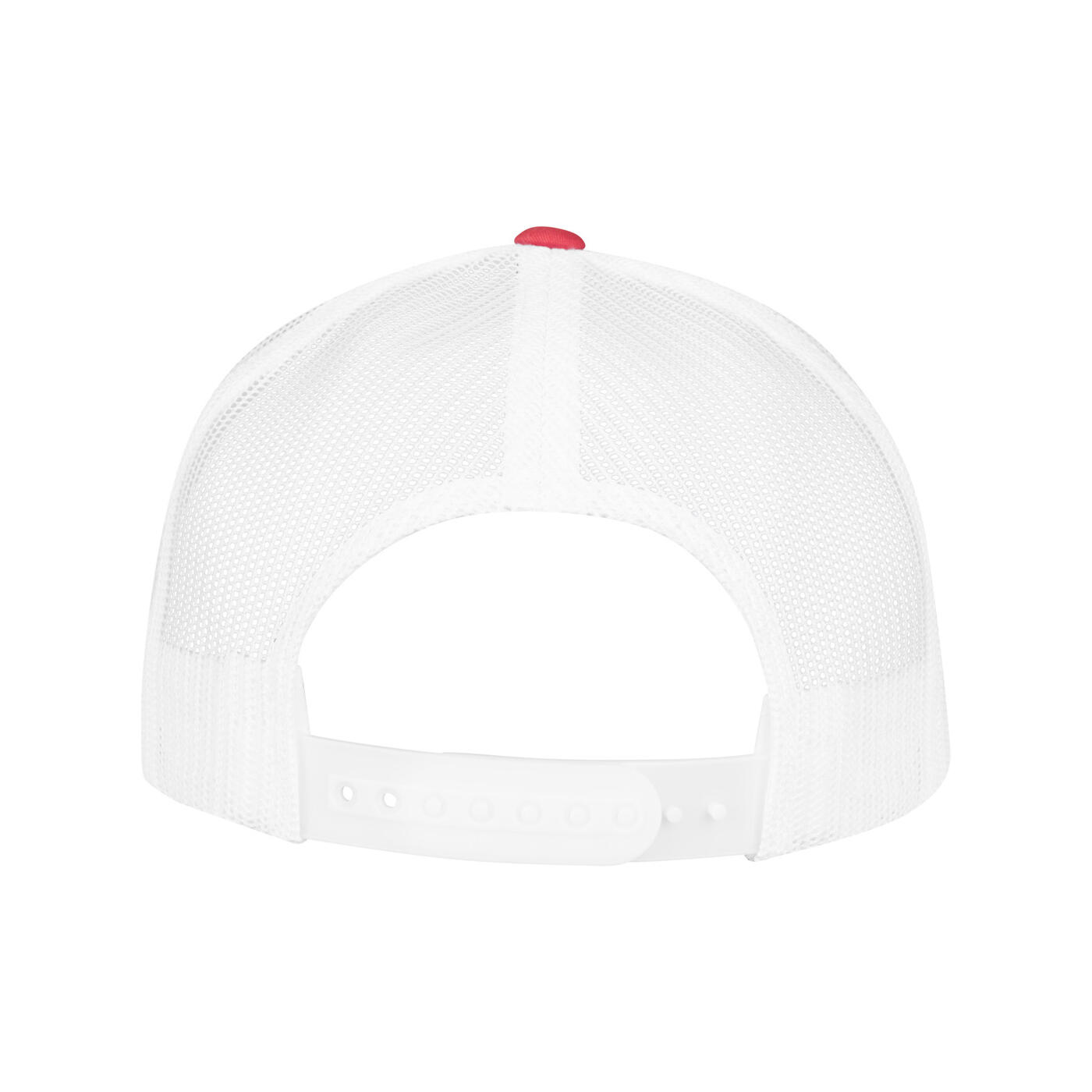Trucker Cap 5 Segmente für HerrenDamen Unisex Damen und Herren Rot/Weiß 2/4