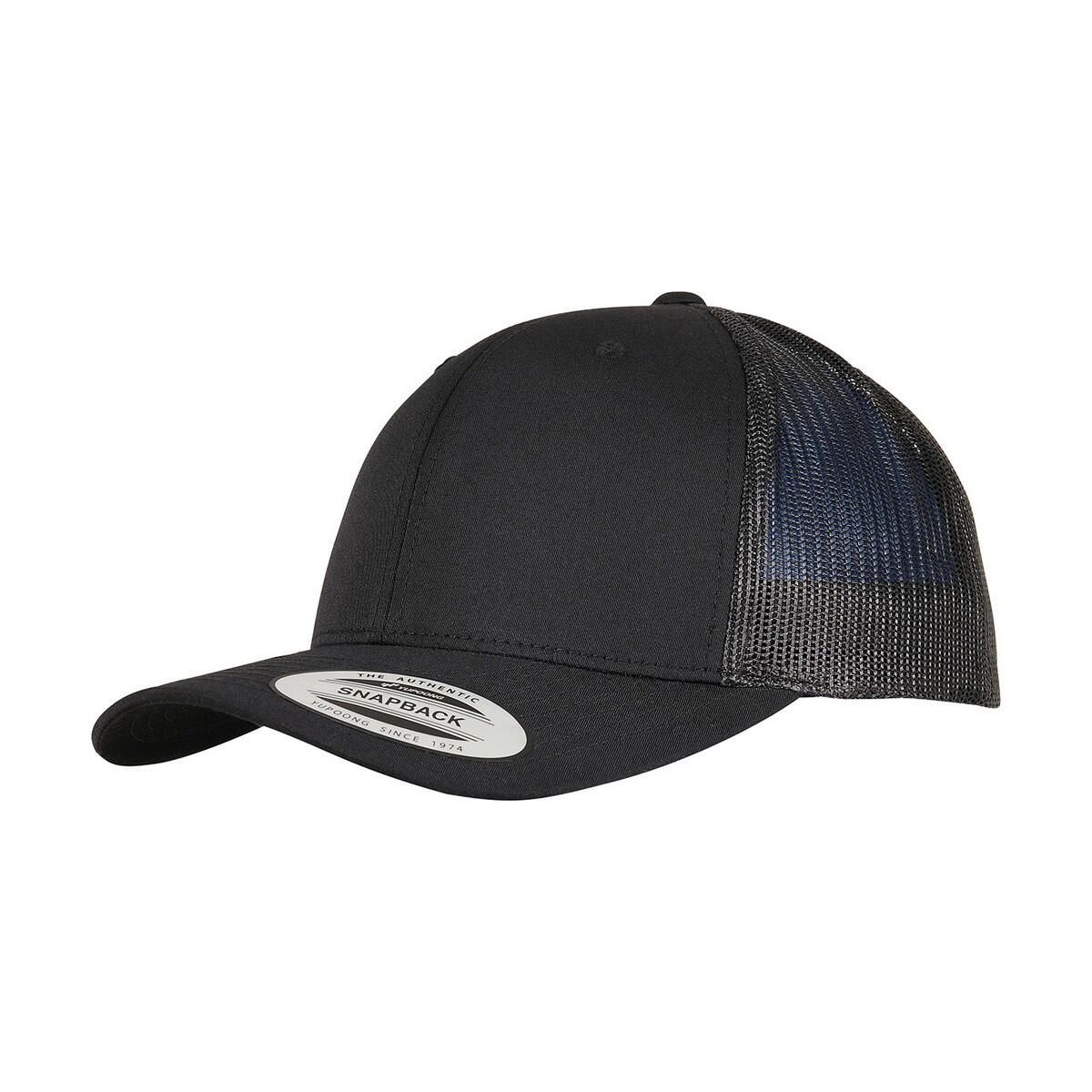 Trucker Cap für HerrenDamen Unisex Damen und Herren Schwarz 4/4