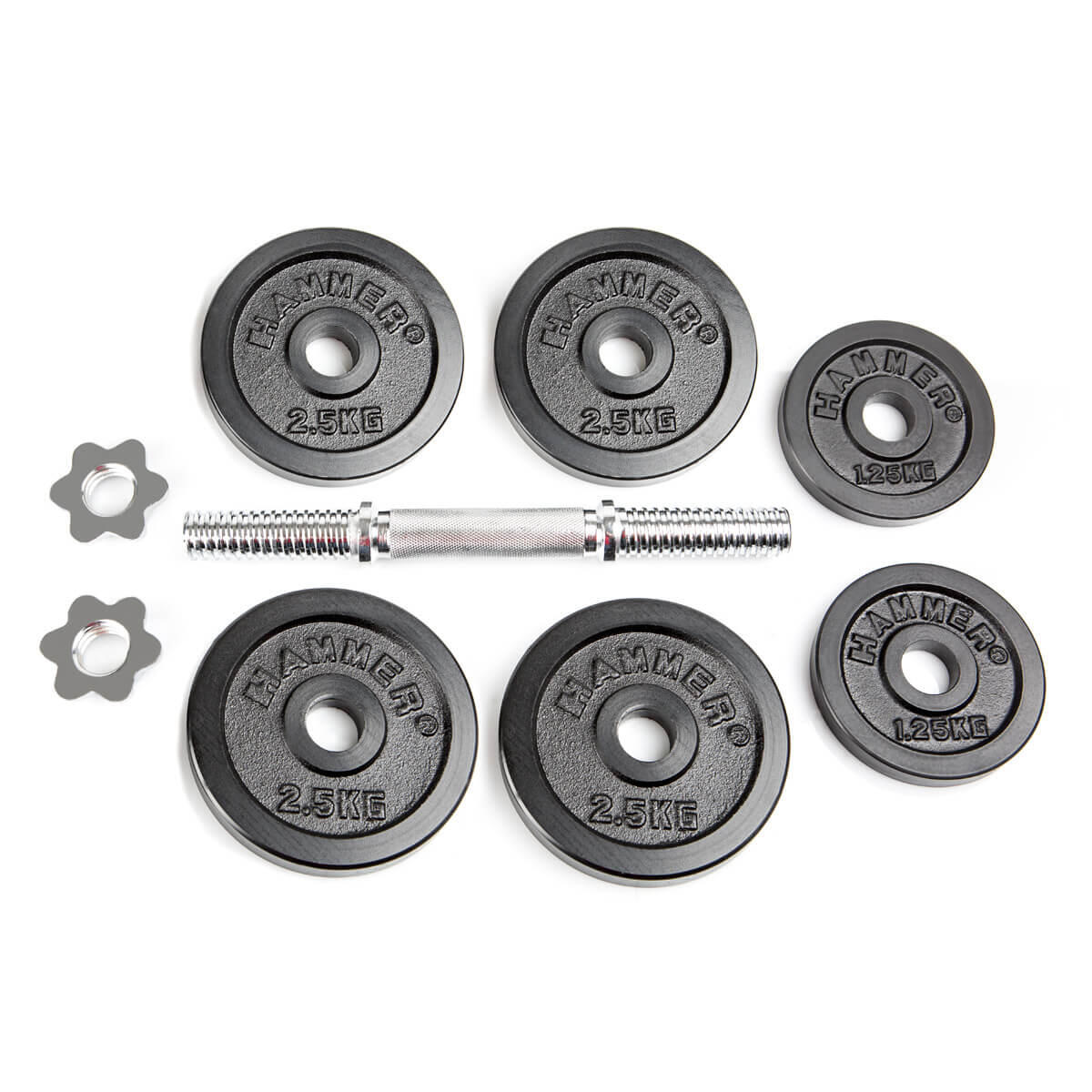 Mancuerna 15 kg Hammer 2/2