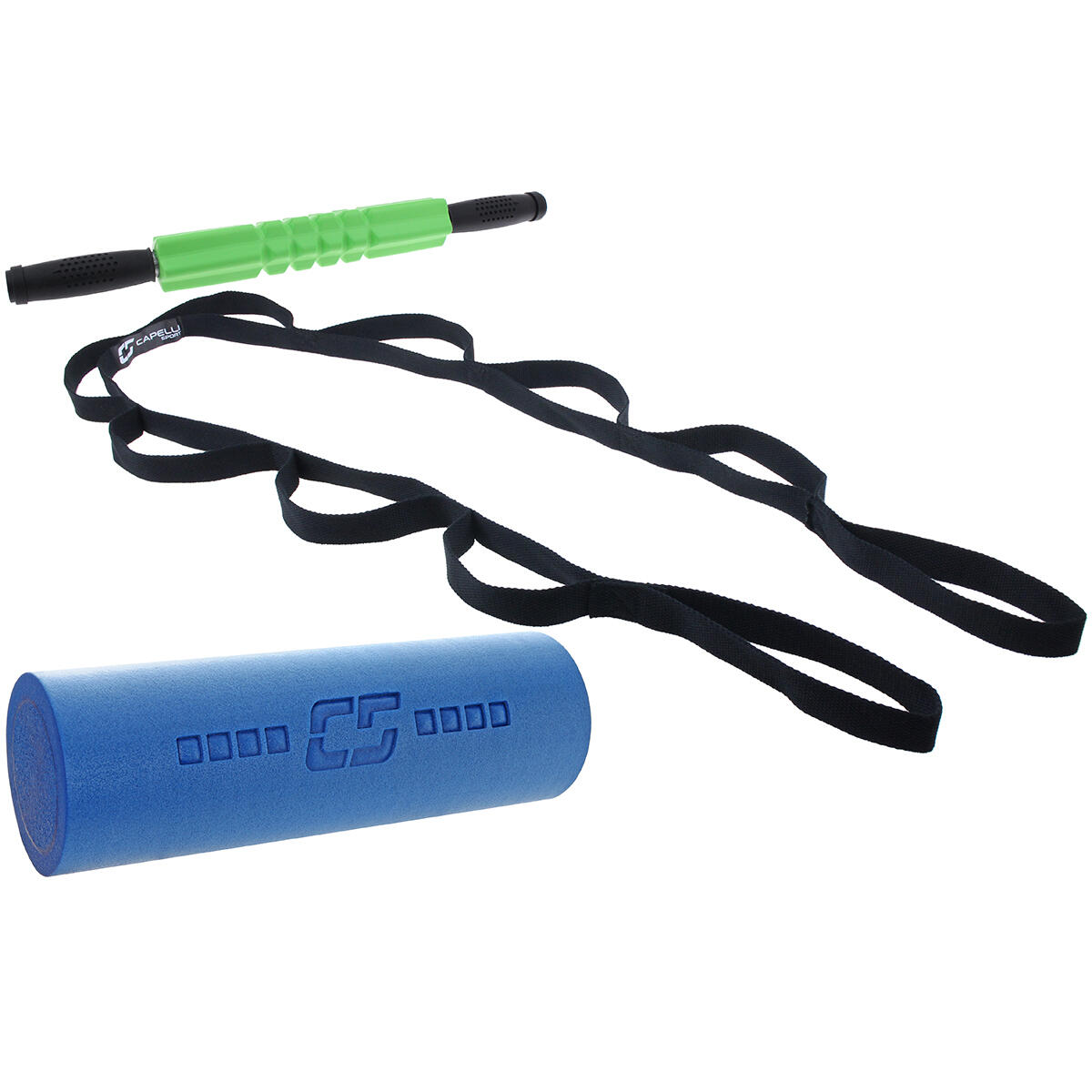 Massage Set,  roller, massage stick and exersice rope 2/2