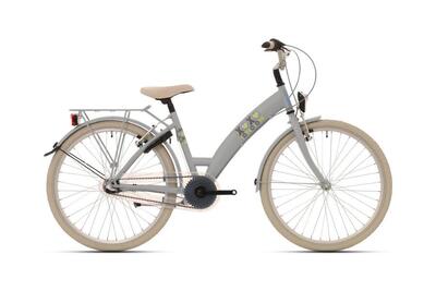 Bikefun 24" kinderfiets lots of love - lichtblauw en leuk