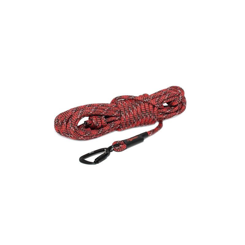 Lanové vodítko - stopovačka - TWIST | červeno-černá - 401