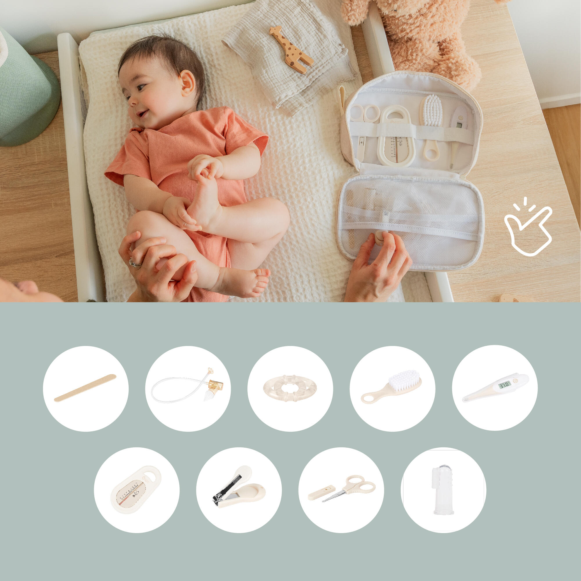 Set di 9 trattamenti essenziali per la pelle, kit completo - Sabbia 4/7