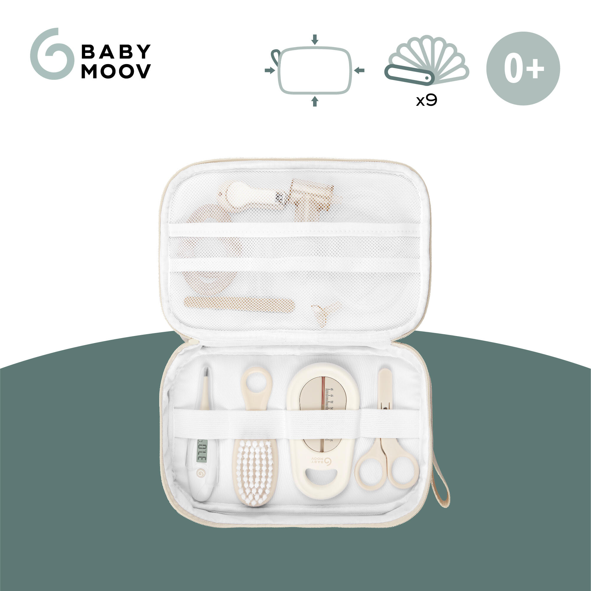 Set di 9 trattamenti essenziali per la pelle, kit completo - Sabbia 3/7