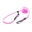 Lanové vodítko EASY LONG - TWIST | MINI | růžové - 604