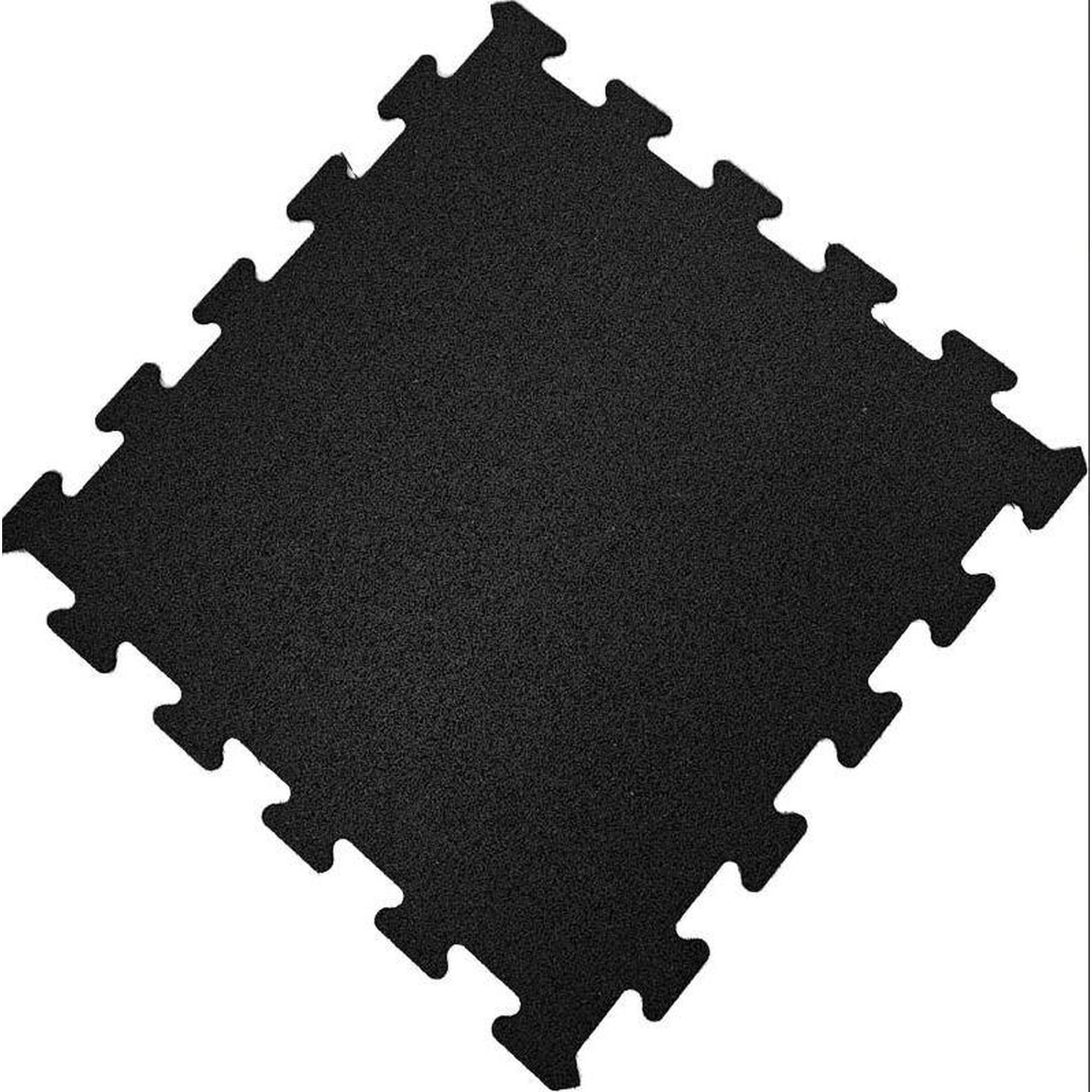 TELHA DE BORRACHA PUZZLE 48,5 x 48,5 cm x 4mm. PACOTE 12