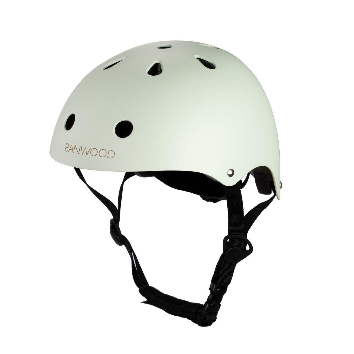 Capacete hortelã pálida abs acessório de ciclismo crianças 3-7 anos proteção