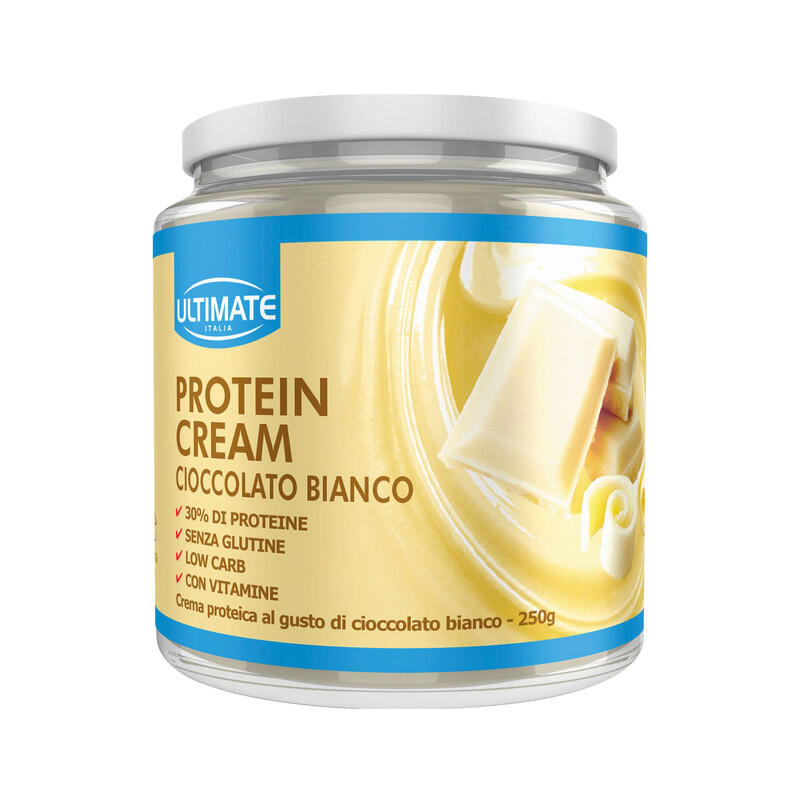 ULTIMATE ITALIA Alimento - PROTEIN CREAM CIOCCOLATO BIANCO - 250g