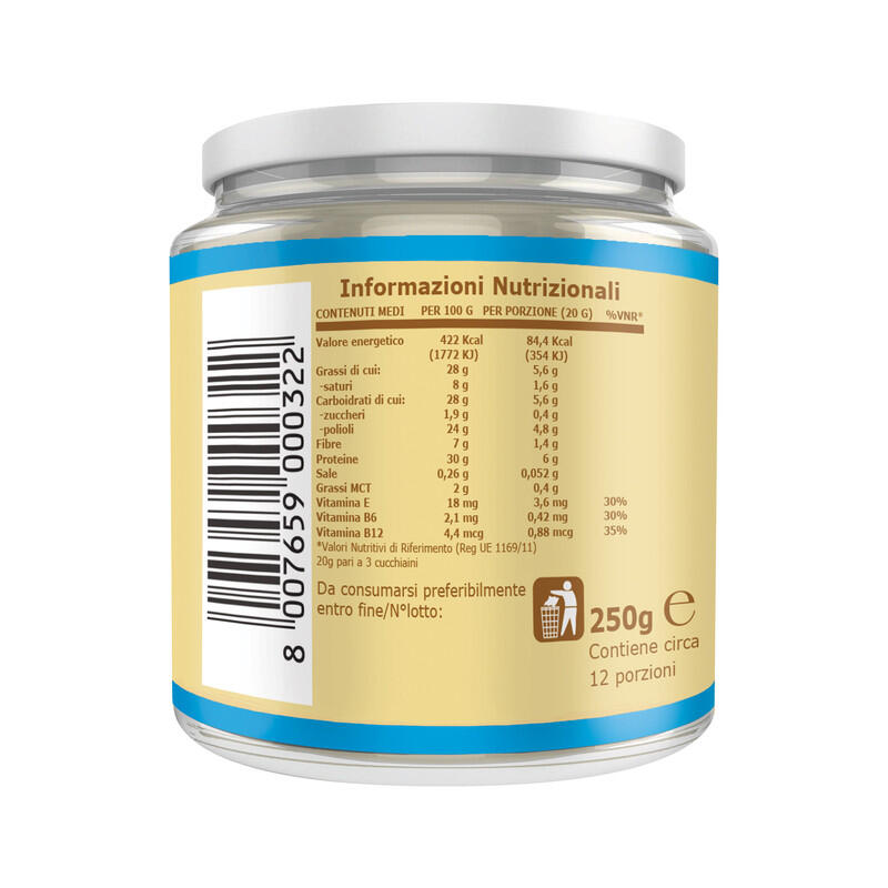 Alimento - PROTEIN CREAM CIOCCOLATO BIANCO - 250g 3/7