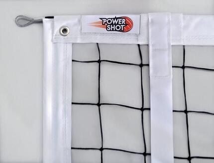 Filet de volley-ball compétition renforcé par bandes PVC