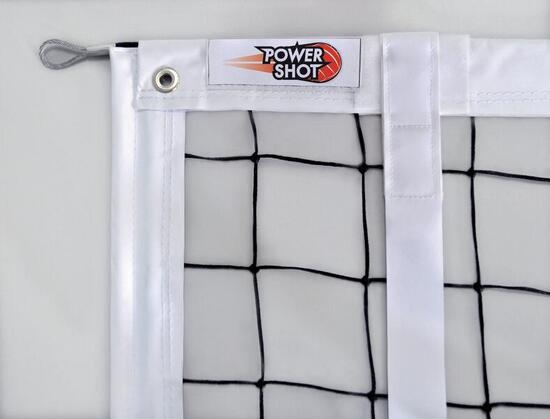 Filet de volley-ball compétition renforcé par bandes PVC
