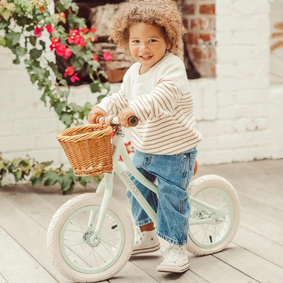Draisienne Menthe Pâle Acier Cyclisme Enfants 3-5 Ans équilibre 4/7