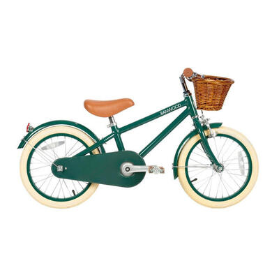 Fiets donker groen gelegeerd staal pedaal fietsen 4-7 jaar lichaamsbeweging