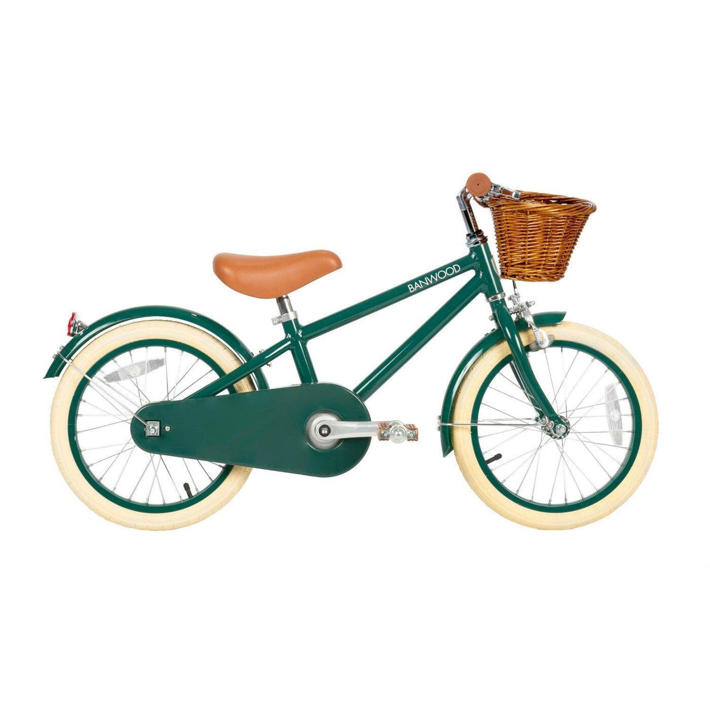Banwood - Vélo Classique Vert Foncé Acier Cyclisme Pédales Enfants 4-7 Ans Exercice - Vélo Enfant - Vert - Decathlon