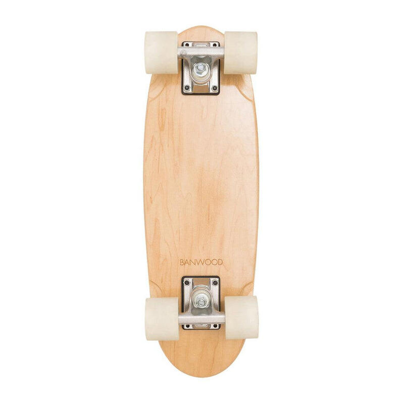 Skateboard Bois Naturel Érable Canadien Patinage Enfants 3+ Ans Équilibre