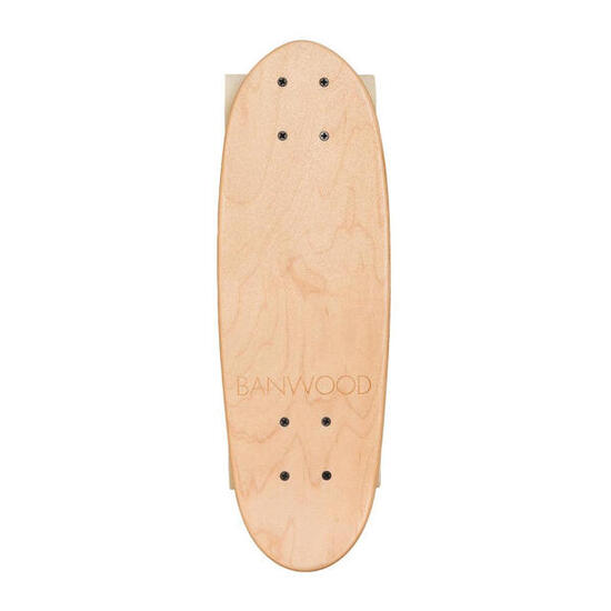 Skateboard Bois Naturel Érable Canadien Patinage Enfants 3+ Ans Équilibre