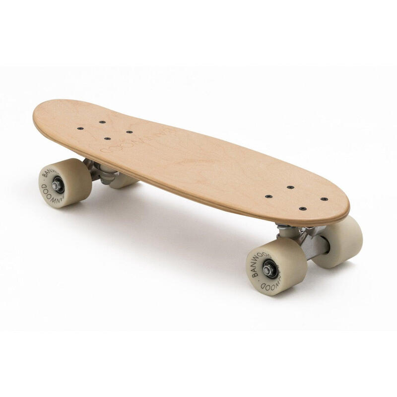 Skateboard Bois Naturel Érable Canadien Patinage Enfants 3+ Ans Équilibre