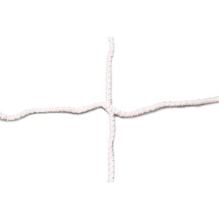 Siatka na bramki do piłki nożnej 4 mm biała - bramki 7,32 x 2,44 x 0,8 x 1,5 m