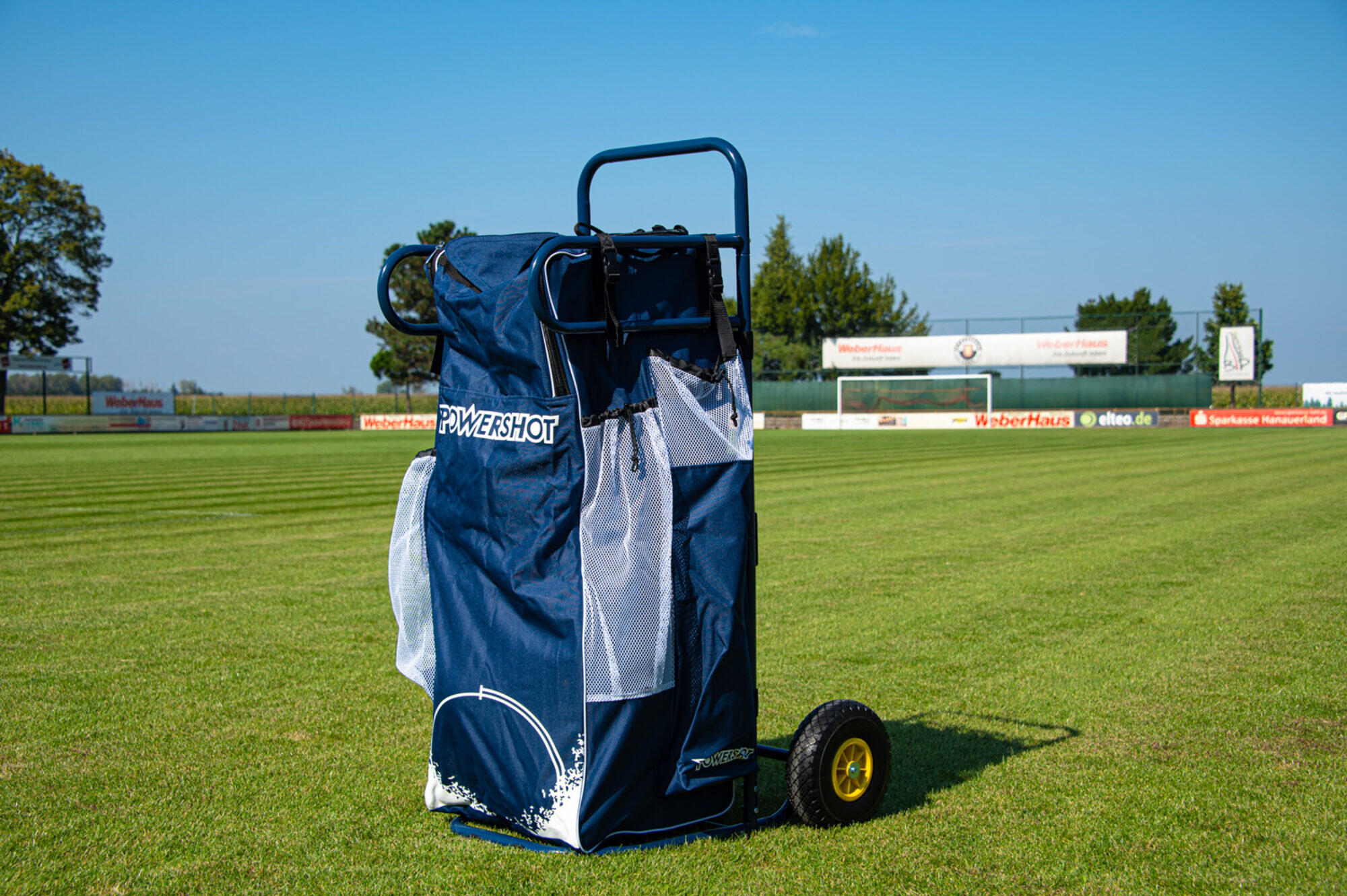 Trolley per attrezzature multisport (blu) - Ideale per riporre l'attrezzatura 2/8